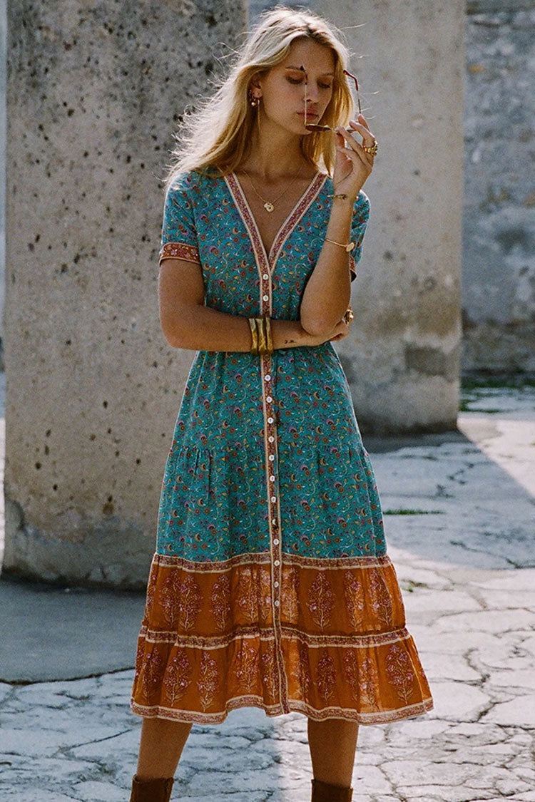 bohemian style dress